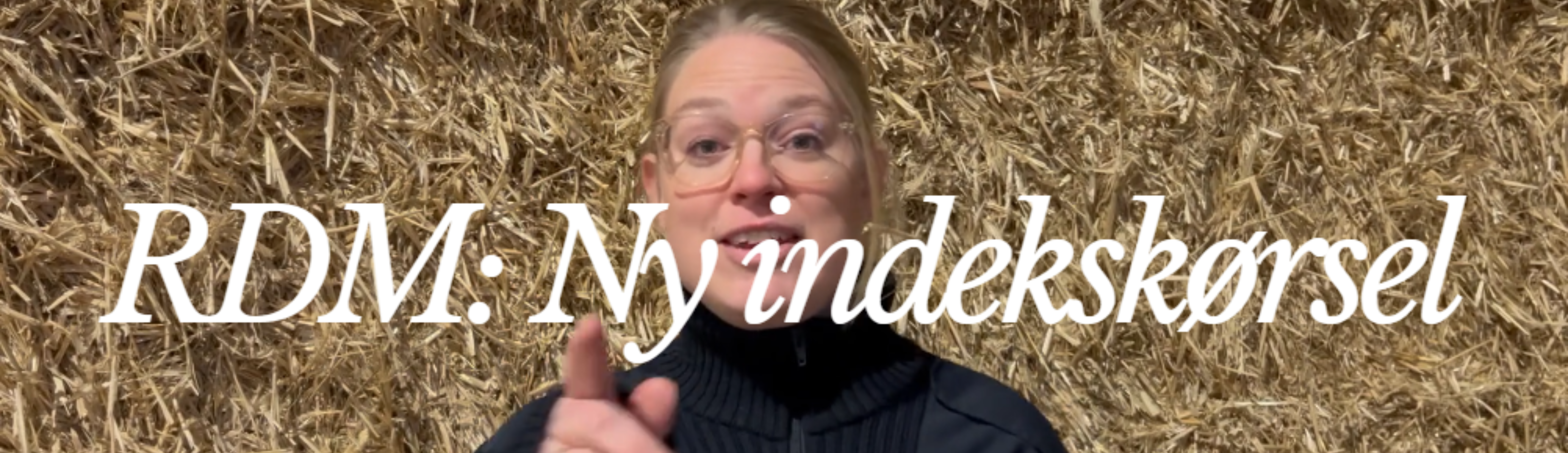 Friske avlsværdital for RDM i februar