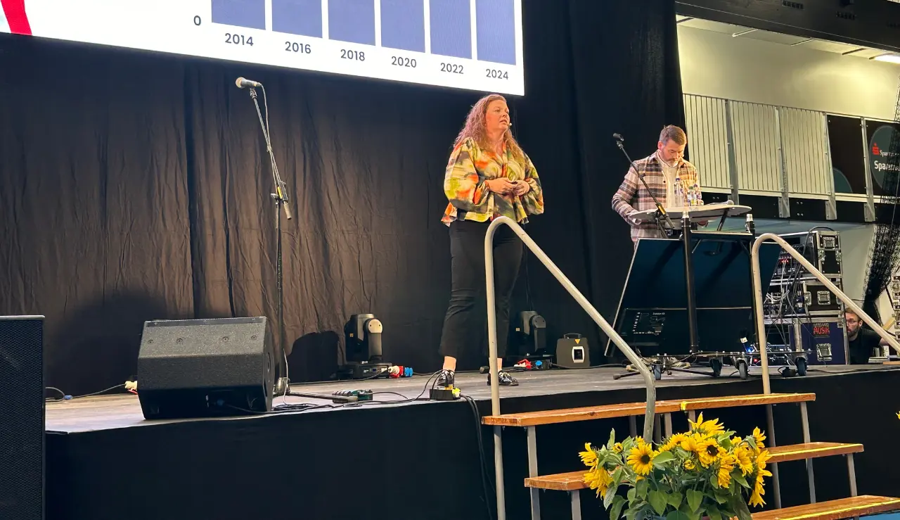 Johnny Og Nanna På Scenen