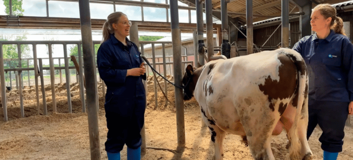 Avlsrådgivere Sara Og Kristina Med VR Emus (VR Exter)