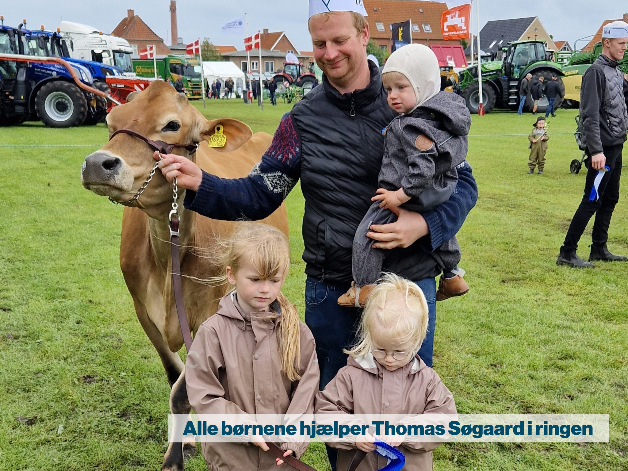Børnene Hjælper Thomas Søgaard I Ringen