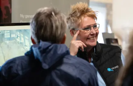 Anne Mette På Messestand