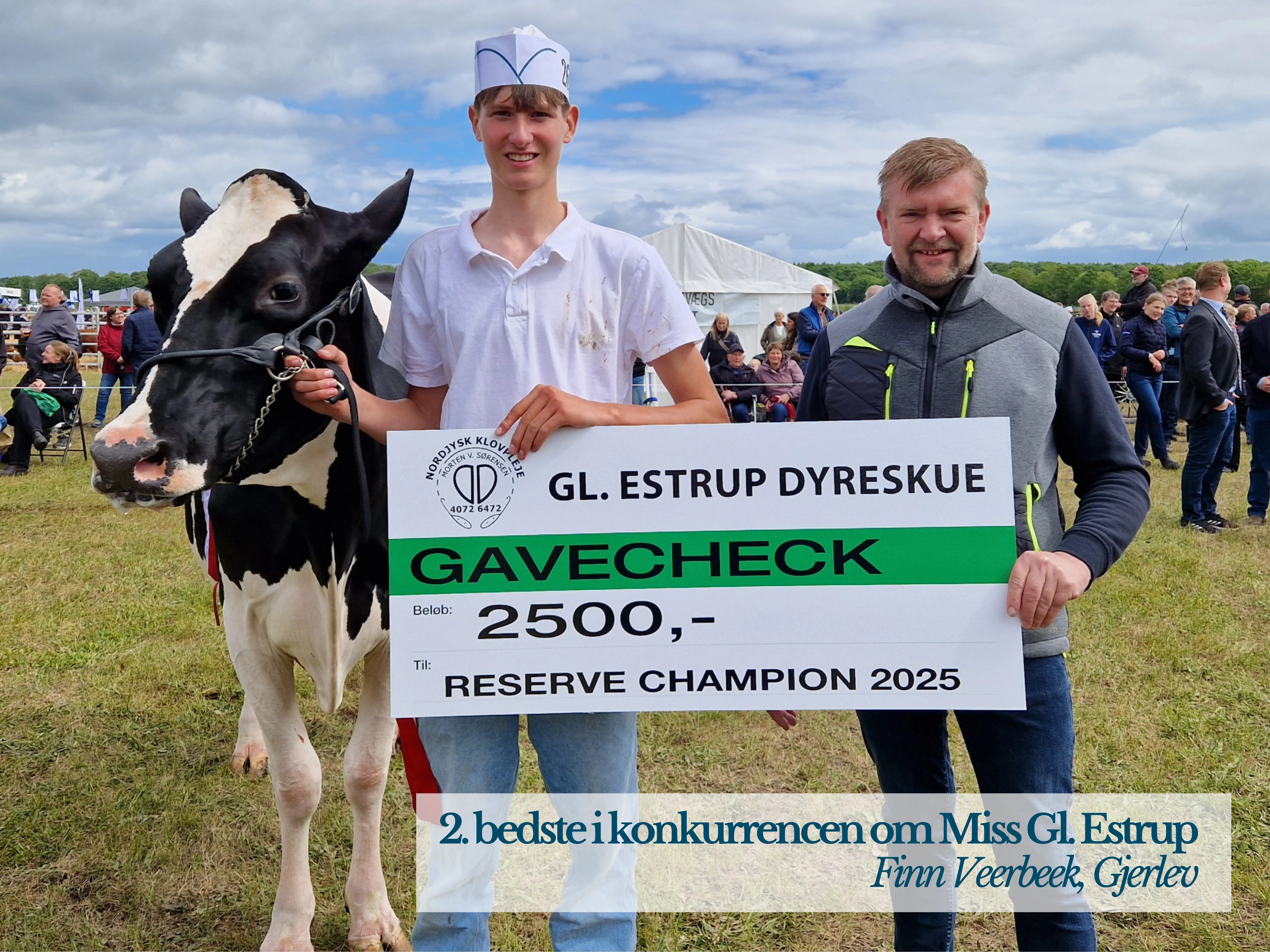 2. Bedste I Konkurrencen Om Miss Gl Estrup Fra Finn Veerbeek, Gjerlev