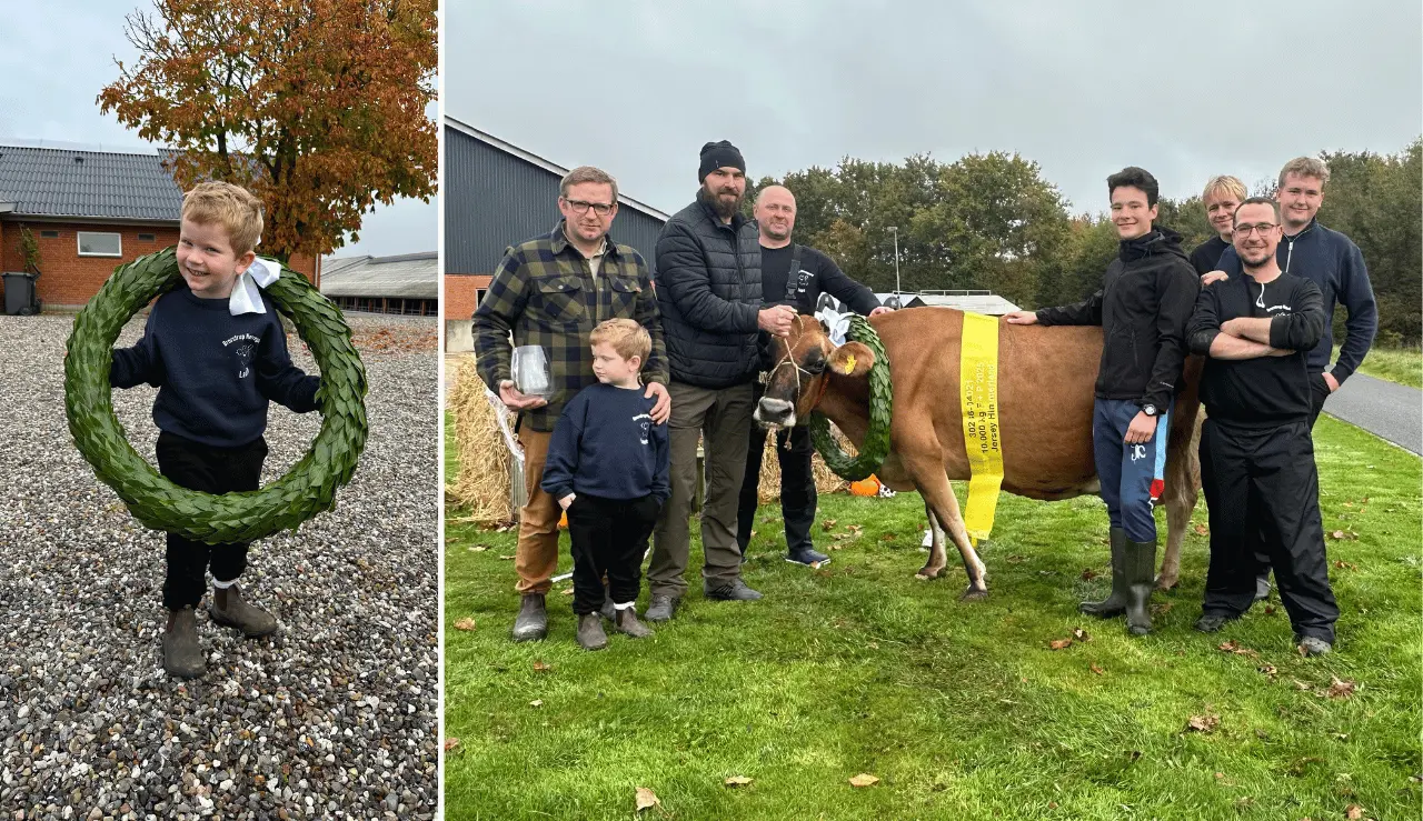 Hos Christian Vigh Blev Ko 4021 Hædret For Over 10.000 Kg F+P