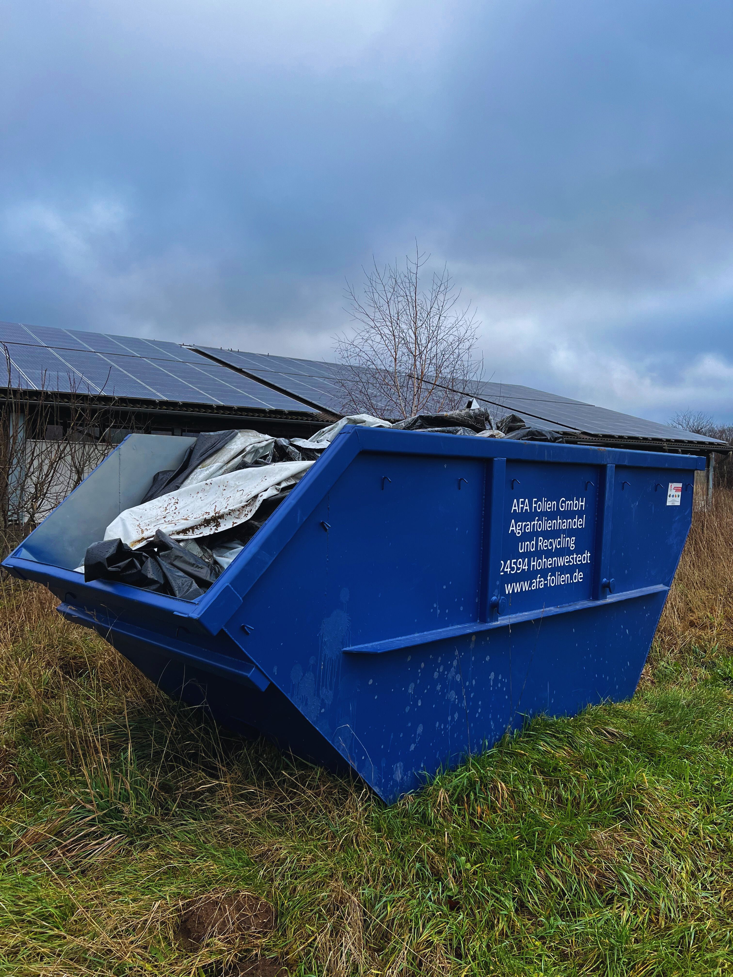 Blå Container Afa 1