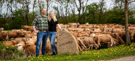 Kristina Og Thomas Søgaard Ved Gårdsten