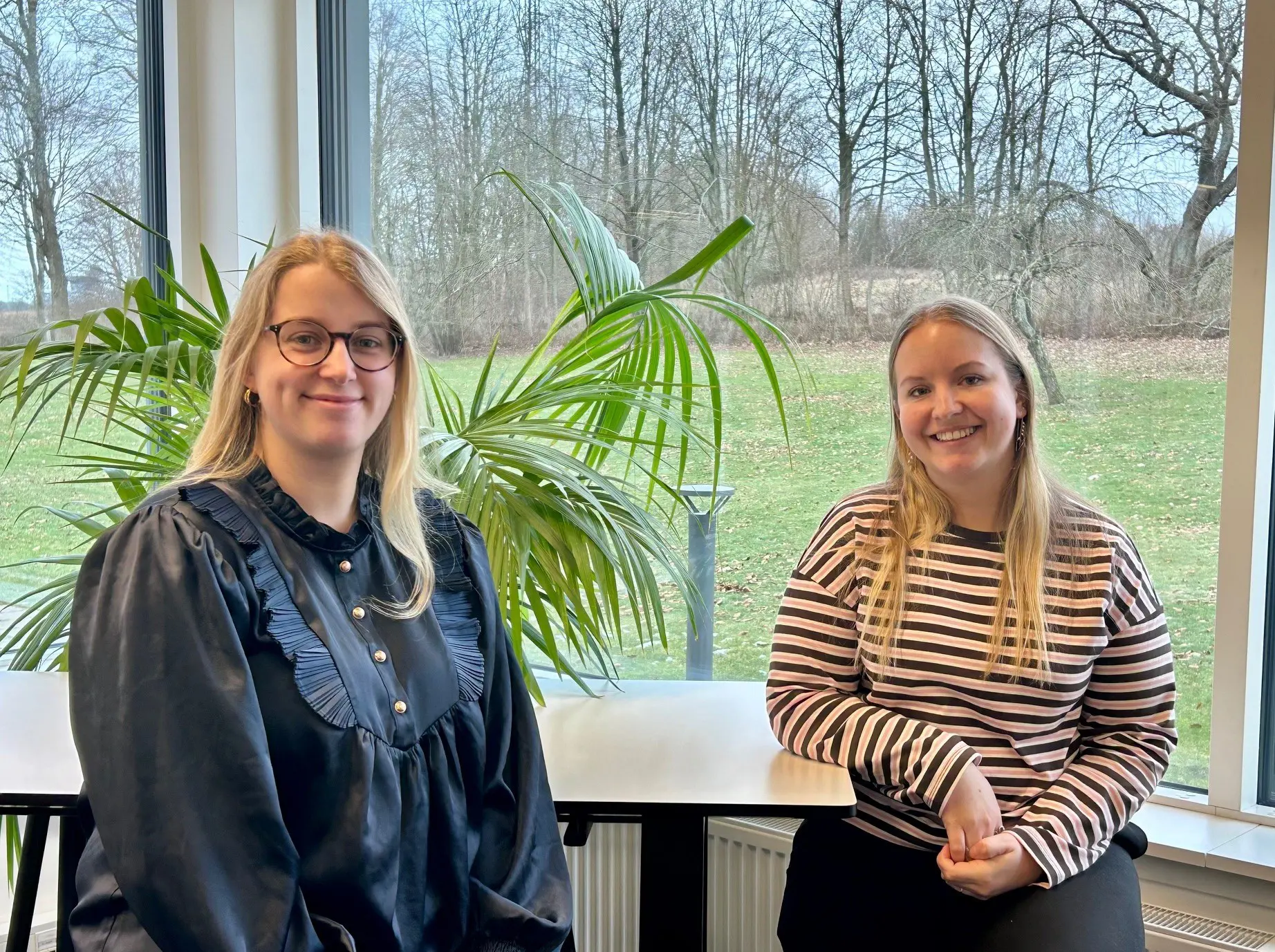 Praktikanterne Karoline Og Amalie