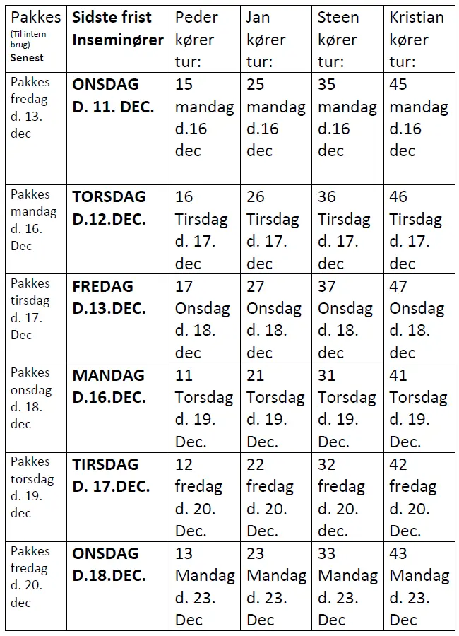 Juleplan Del 1